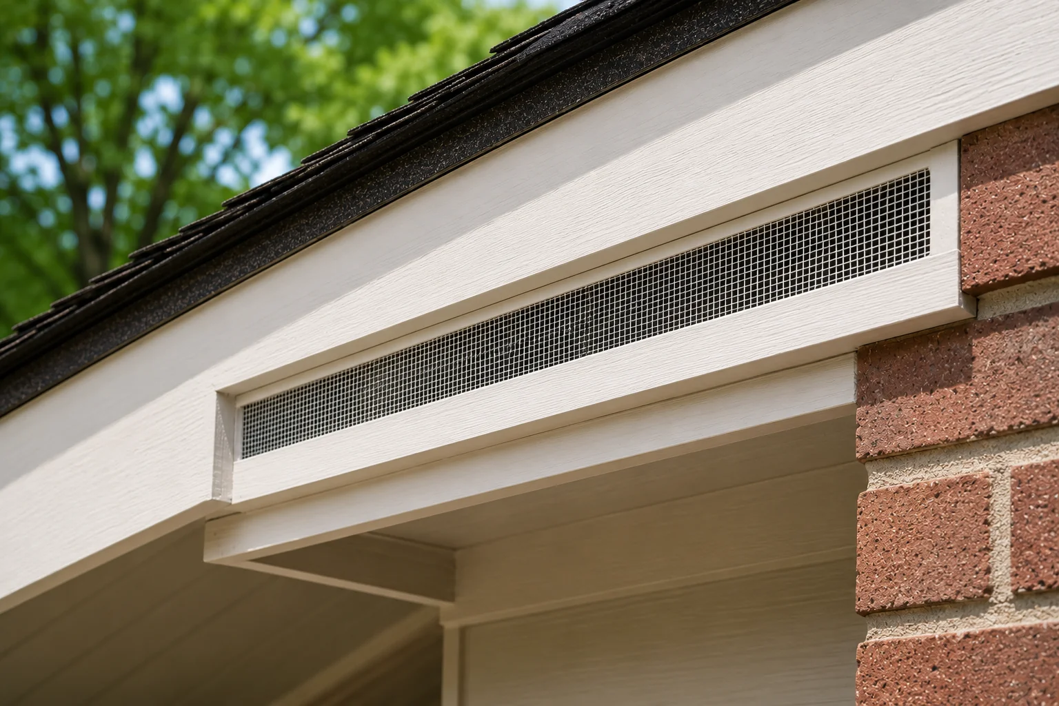 Sealed raccoon entry point repair on a Tyler TX home